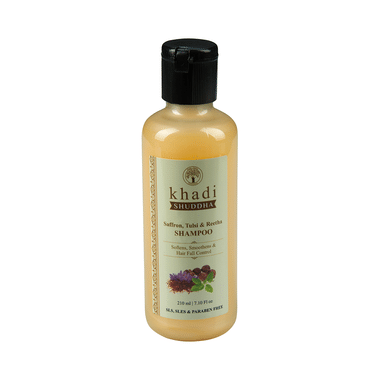 Khadi Shuddha Saffron, Tulsi & Reetha Shampoo