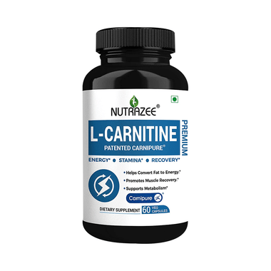 Nutrazee Premium L-Carnitine Veg Capsule