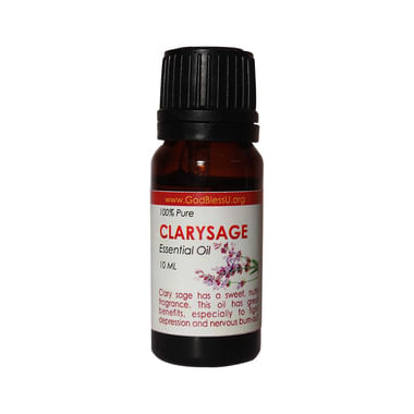 God Bless U Clary Sage 100% Pure Essential Oil