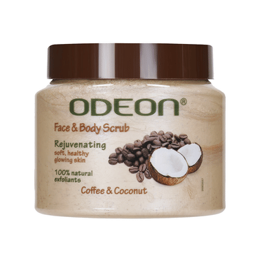 Odeon Coffee & Coconut Face & Body Scrub