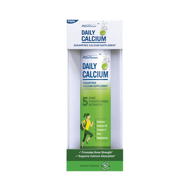 ActivWomen Daily Calcium Supplement Lemon Sugar Free