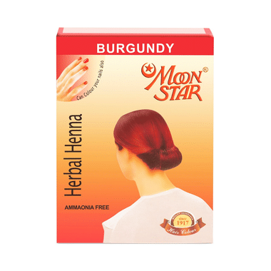 Moon Star Burgundy Herbal Henna (10gm Each)