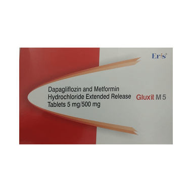 <span style='color:#626A7A'>Gluxit M 5 Tablet ER</span>