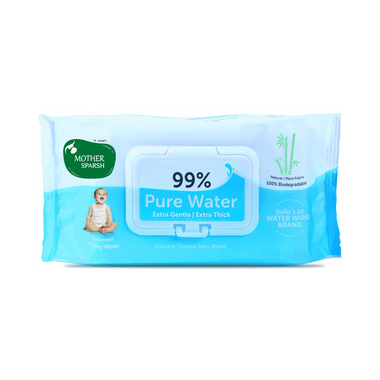 Mother Sparsh 99% Pure Water Wipes (72 Each)