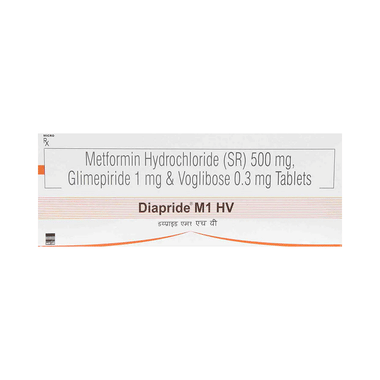Diapride M1 HV Tablet SR