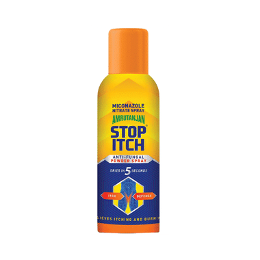 Amrutanjan Stop Itch Anti-Fungal Powder Spray