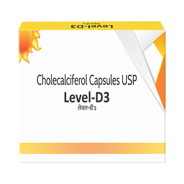 Level-D3 Softgel Capsule