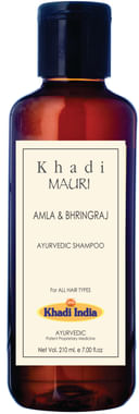 Khadi Mauri Herbal Amla And Bhringraj Herbal Shampoo