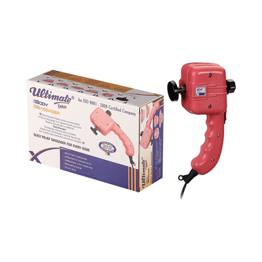 Crescent Ultimate Delux Body Massager Red