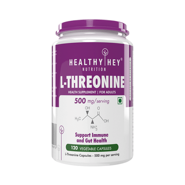 HealthyHey Nutrition L-Threonine Vegetable Capsule