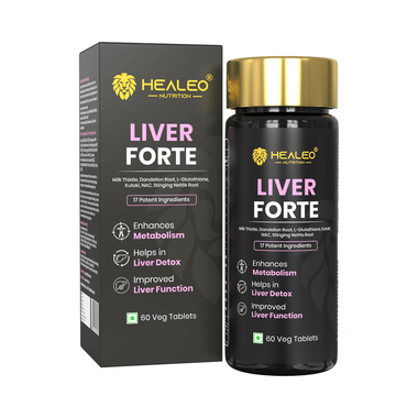 Healeo Nutrition Liver Forte Veg Tablet