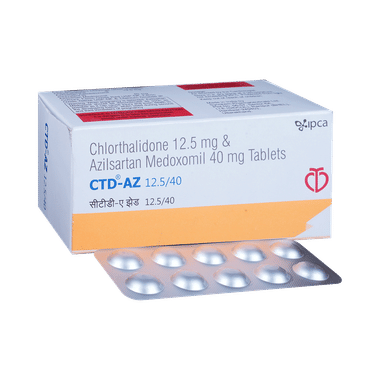 CTD-AZ 40/12.5 Tablet