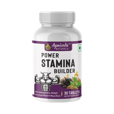 Agniveda Naturals Power Stamina Builder Tablet