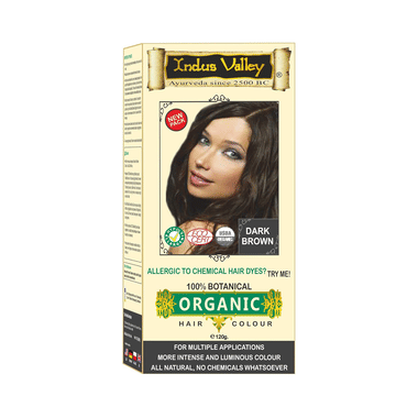 Indus Valley Dark Brown Botanical Hair Colour