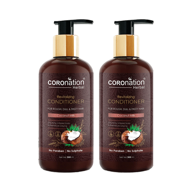 Coronation Herbal Coconut Milk Revitalizing Conditioner (300ml Each)
