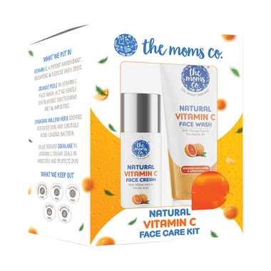 The Moms Co. Natural Vitamin C Face Care Kit
