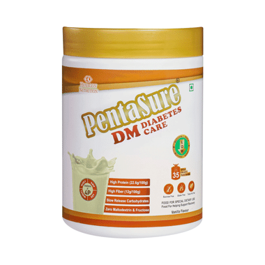 PentaSure DM With Whey Protein For Diabetes Care | Flavour Powder Vanilla