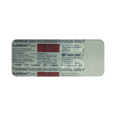 Alermont 5mg/10mg Tablet