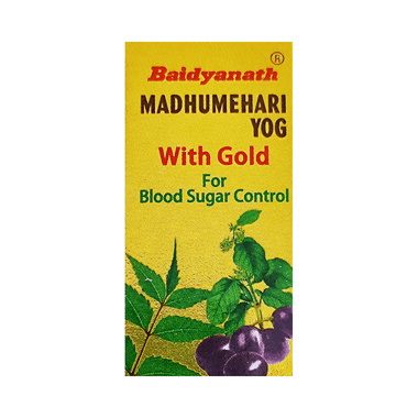 Madhumehari Yog With Gold Tablet | For Blood Sugar Management