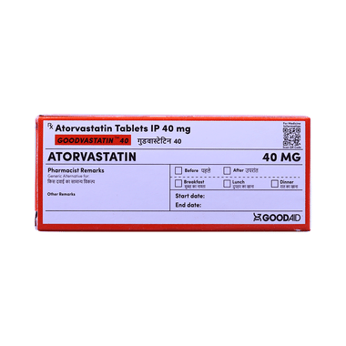 Goodvastatin 40 Tablet