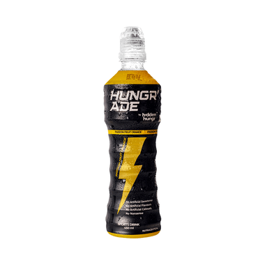 Hungr'Ade by Hidden Hungr Sports Drink Passion Fruit Orange