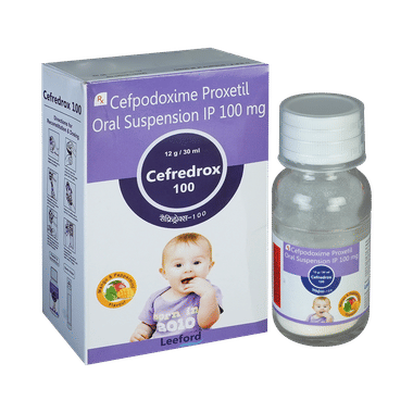 Cefredrox 100mg Syrup