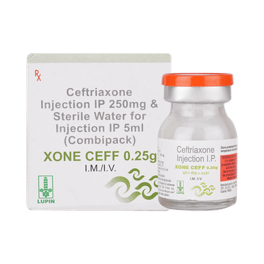 Xone Ceff 250mg Injection