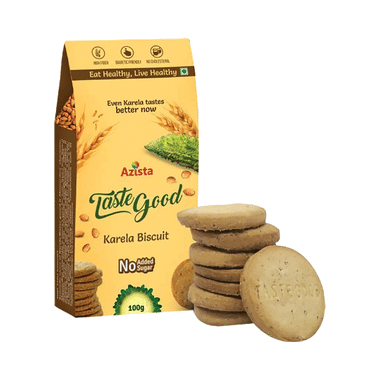 Taste Good Karela Biscuit (100gm Each) | No Added Sugar