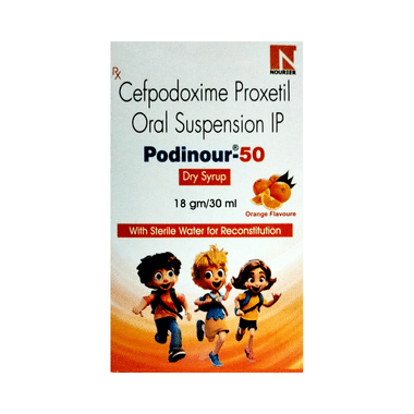 Podinour 50 Oral Suspension Orange