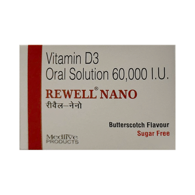 Rewell Nano Oral Solution Butterscotch Sugar Free