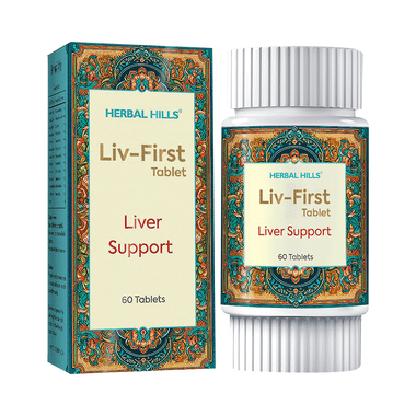 Herbal Hills Liv-First Liver Support Tablet