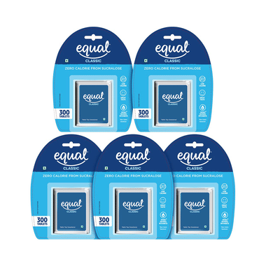 Equal Classic Zero Calorie From Sucralose Tablet (300 Each)
