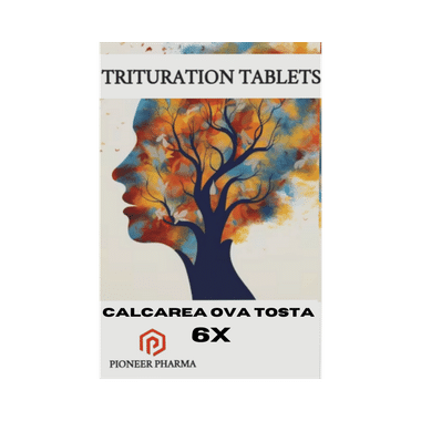 Pioneer Pharma Calcarea Ova Tosta Trituration Tablet 6X