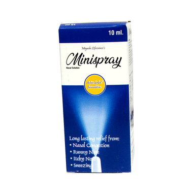 Miyashi Lifescience's Minispray Nasal Solution
