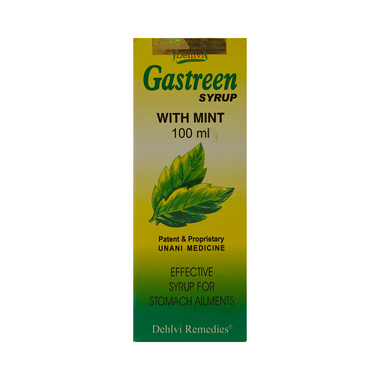 Dehlvi Remedies Gastreen Syrup With Mint