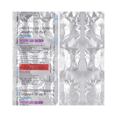 Acuclav 375mg Tablet