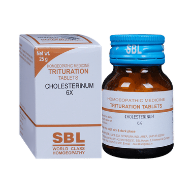 SBL Cholesterinum Trituration Tablet | For Liver Care 6X