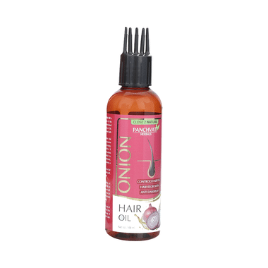 Panchvati Herbals Onion Hair Oil With Comb Applicator