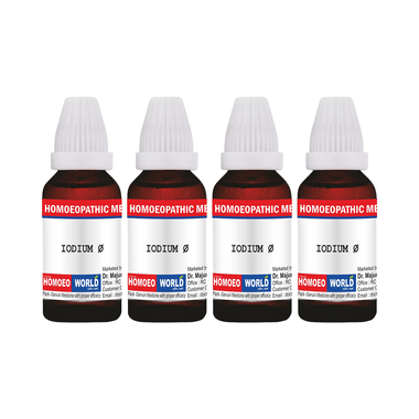 Dr. Majumder Homeo World Iodium Mother Tincture (30ml Each) Q