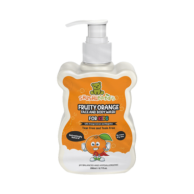 ShuShu Babies Fruity Orange Face And Body Wash For Kids