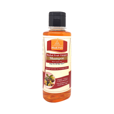 Khadi Pure Herbal Fruit Vinegar Shampoo With Jojoba Oil