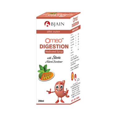 Bjain Omeo Digestion Medicated Syrup Sugar Free