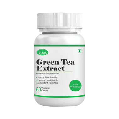 Bioven Green Tea Extract 400mg Vegetarian Capsules