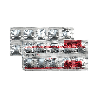 Topfenac MR 100mg/4mg Tablet