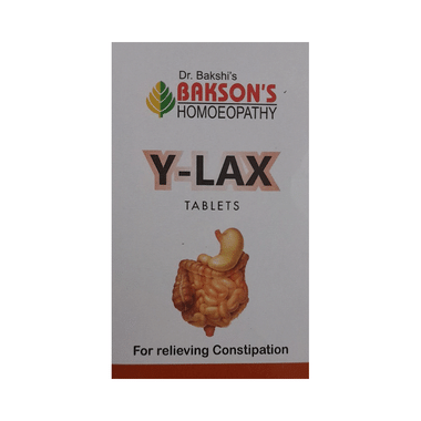 Bakson's Homeopathy Y-Lax Tablet