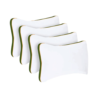 Sleepsia Microfiber Bed Pillow For Sleeping Green