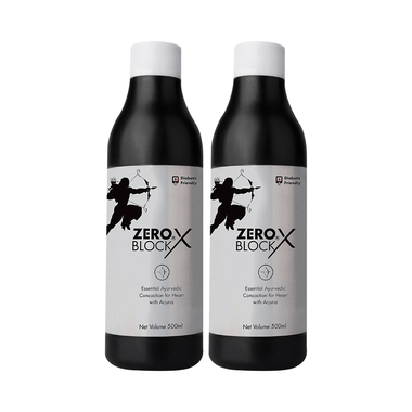 Zero Block X Syrup With Arjuna | For Heart Health (500ml Each)