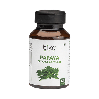 Bixa Botanical Papaya Extract (Carica Papaya) 30% Glycosides 450mg Veg Capsule