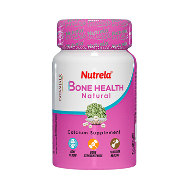 Patanjali Nutrela Bone Health Natural Capsule | Gluten-Free
