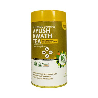 18 Herbs Organics Ayush Kwath Tea Bag (1.5gm Each)
